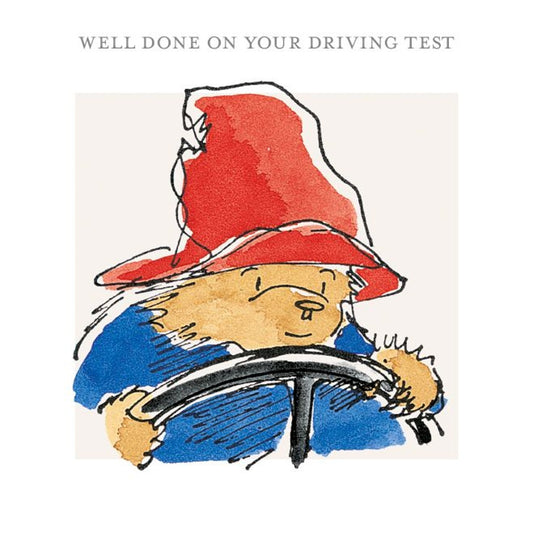 Paddington Driving 'Well Done On Your Driving Test'